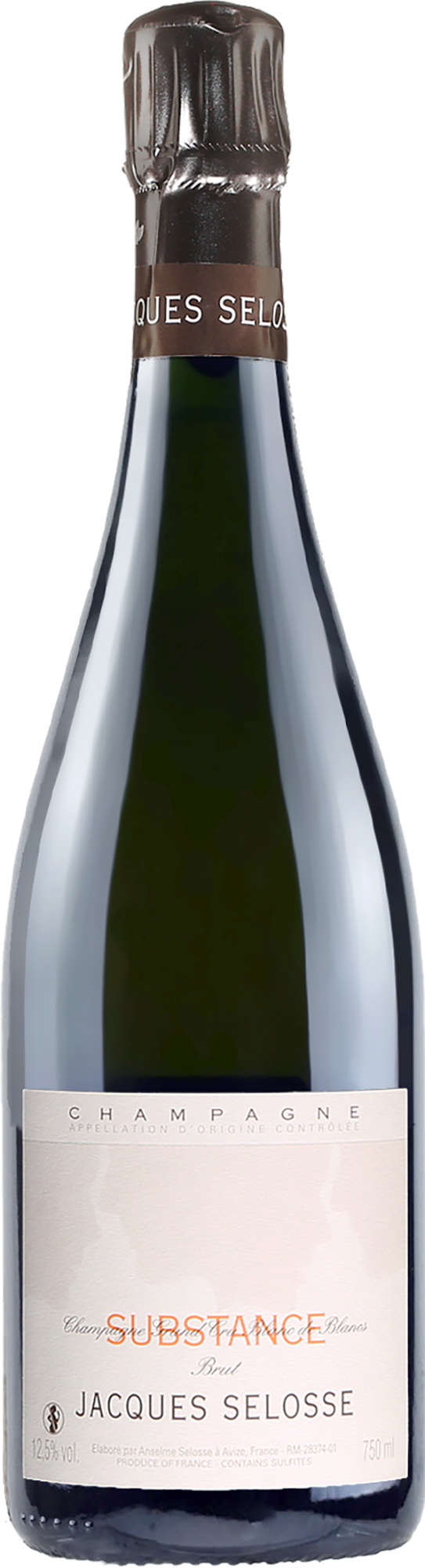 Champagne Jacques Selosse Grand Cru Blanc de Blancs Substance NV (Solera 1986-2016, Disg. Feb 24)