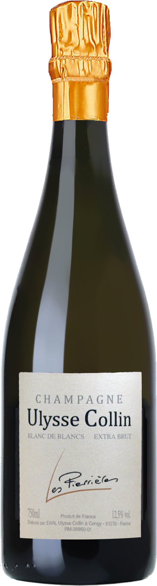 Champagne Ulysse Collin Les Pierrières Blanc de Blancs (Base 19. Disg. Feb 2024)