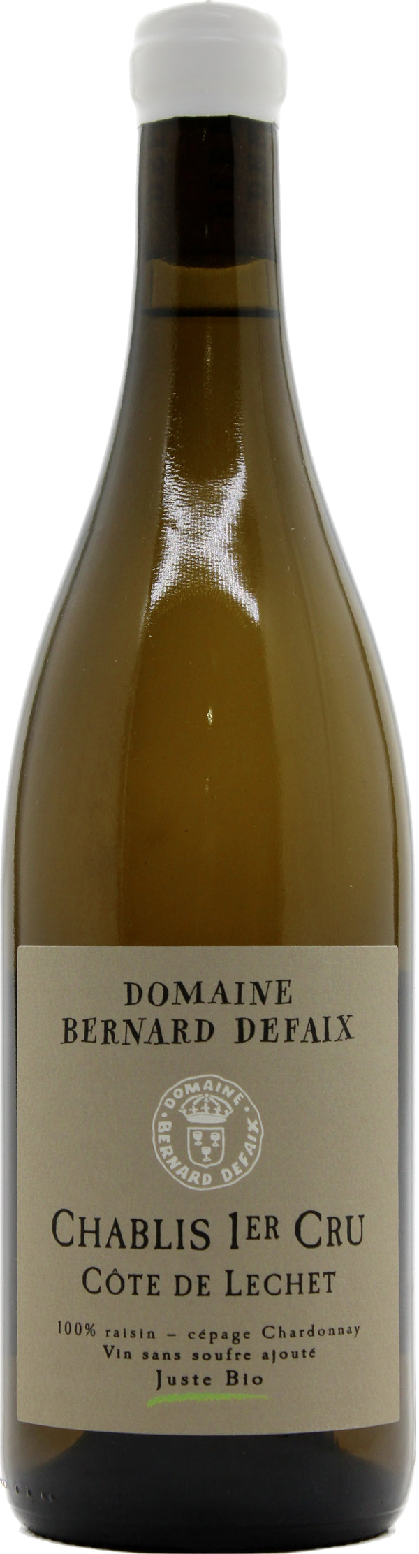 Domaine Bernard Defaix Chablis 1er Cru Côte de Léchet Sans Soufre 2022