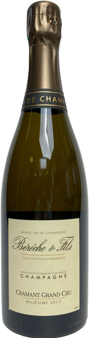 Champagne Bérêche et Fils Grand Cru Cramant 2018 (Disg. Jul 2023)